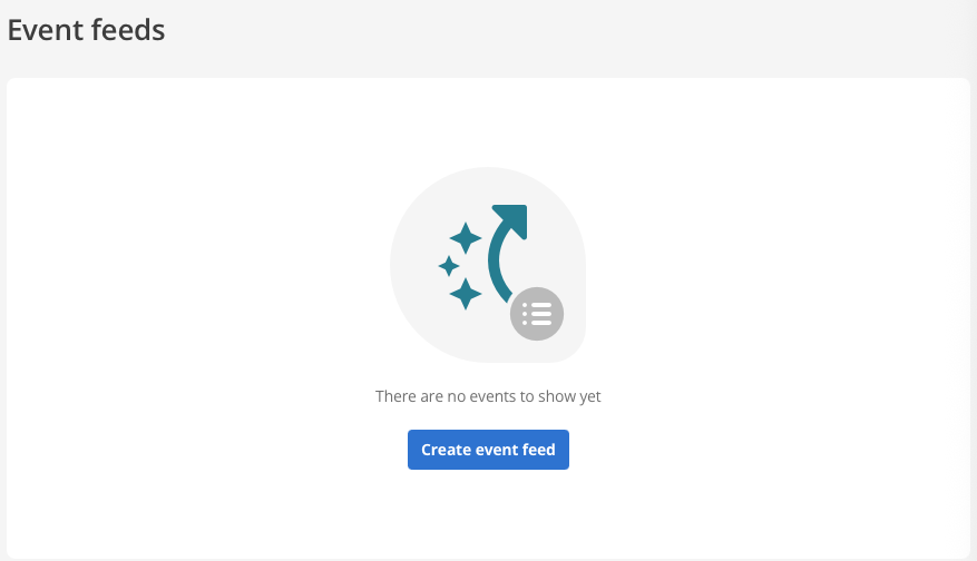 no event feeds