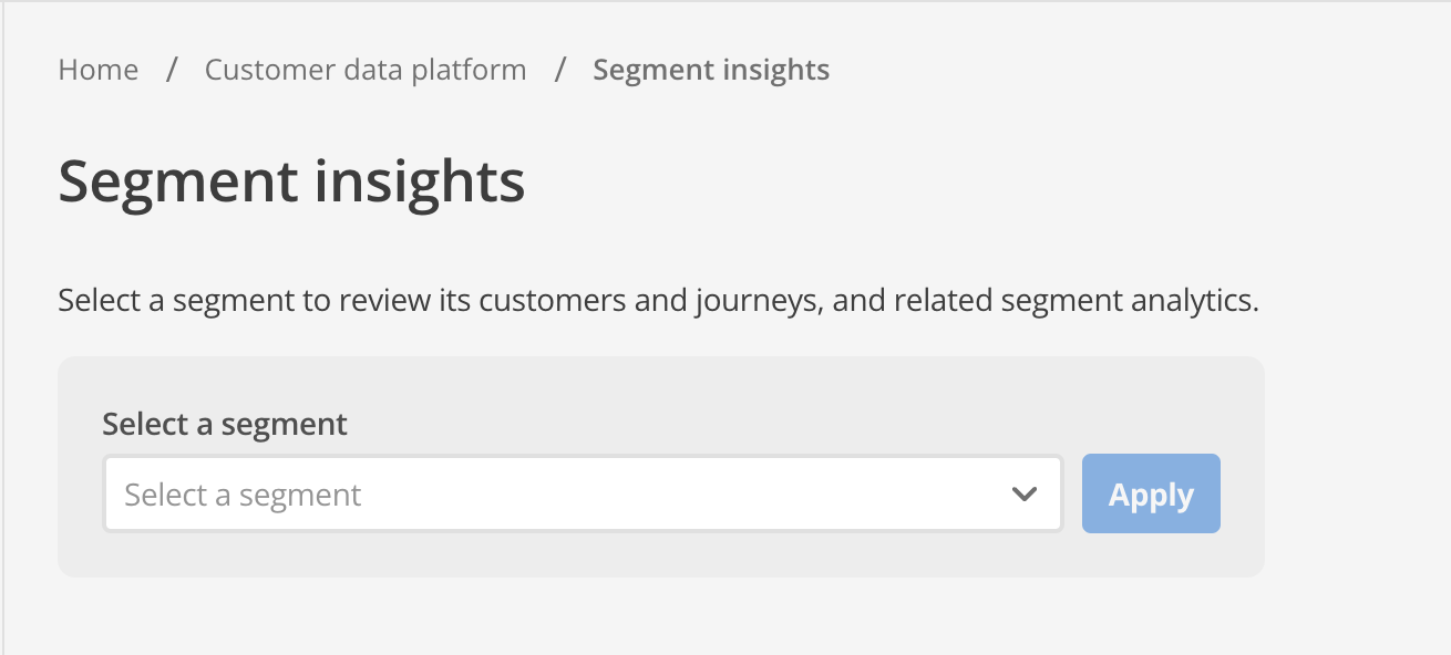 Customers page