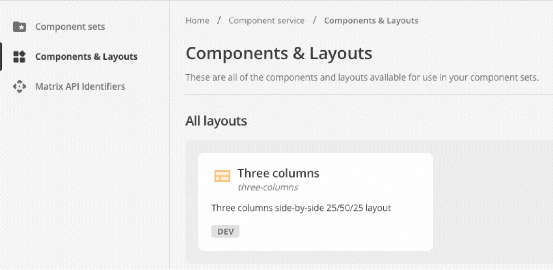 The Squiz DXP Component Service