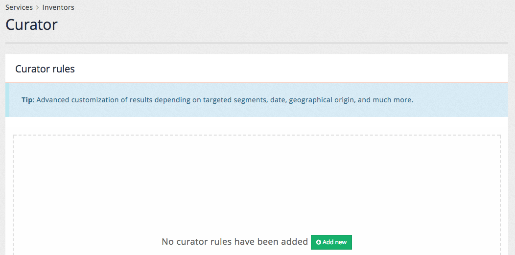 exercise create a simple message curator rule 01
