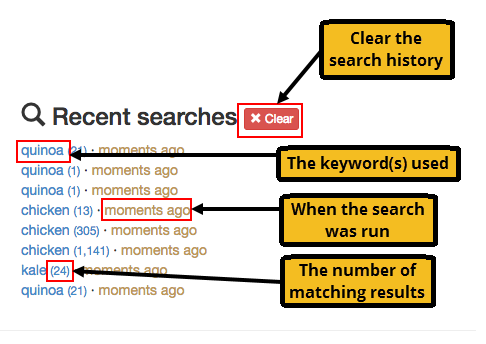 visited items history 02