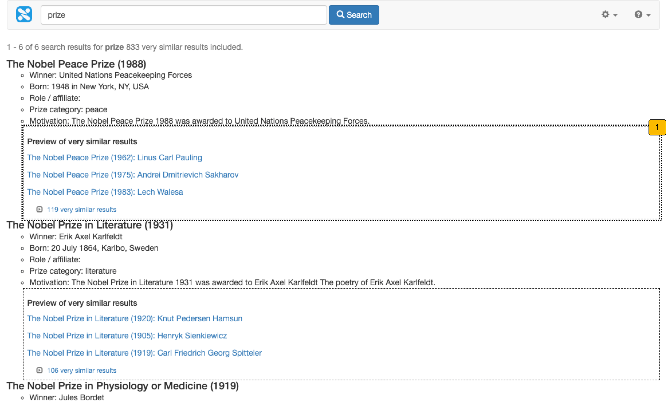 display result collapsing 04