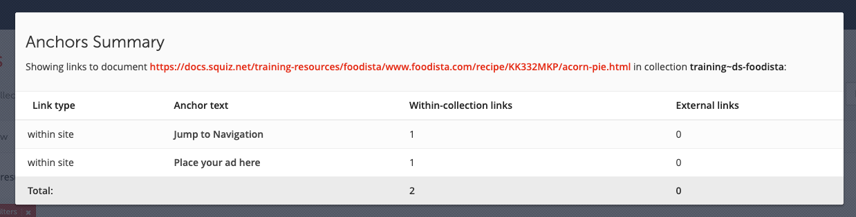 exercise metadata reporting 05