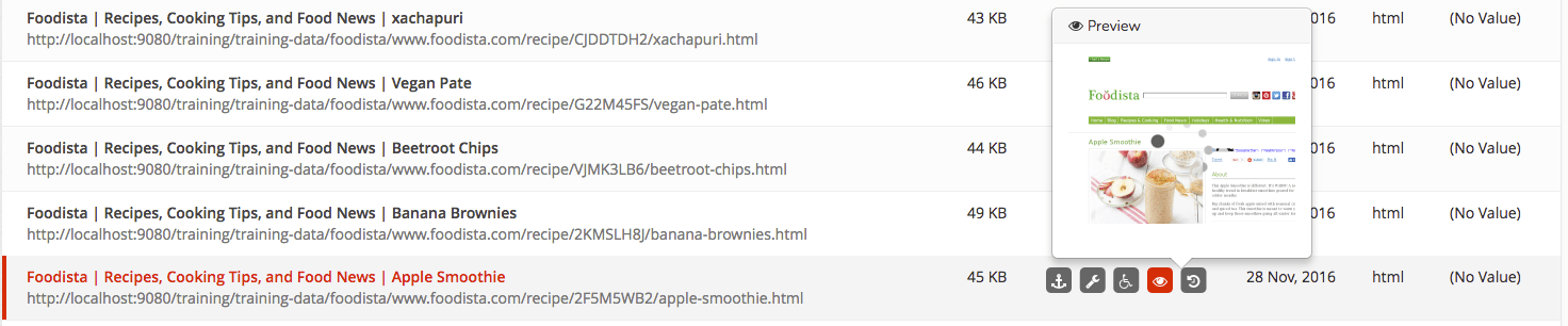 exercise metadata reporting 08