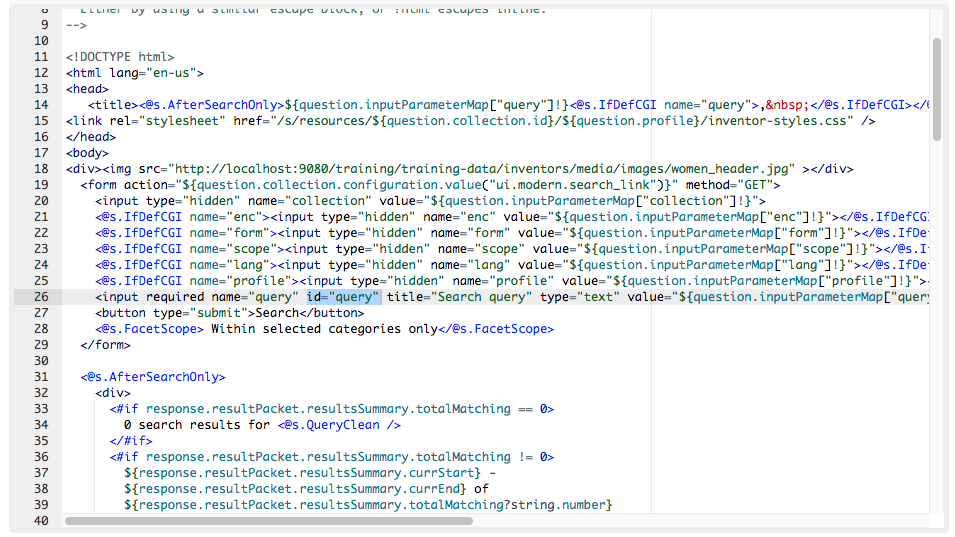 exercise attach auto completion to a funnelback template 01