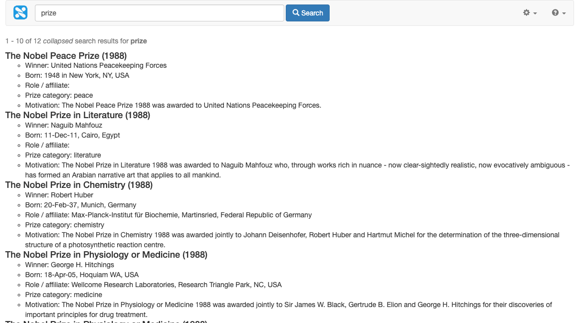 exercise configure result collapsing 04