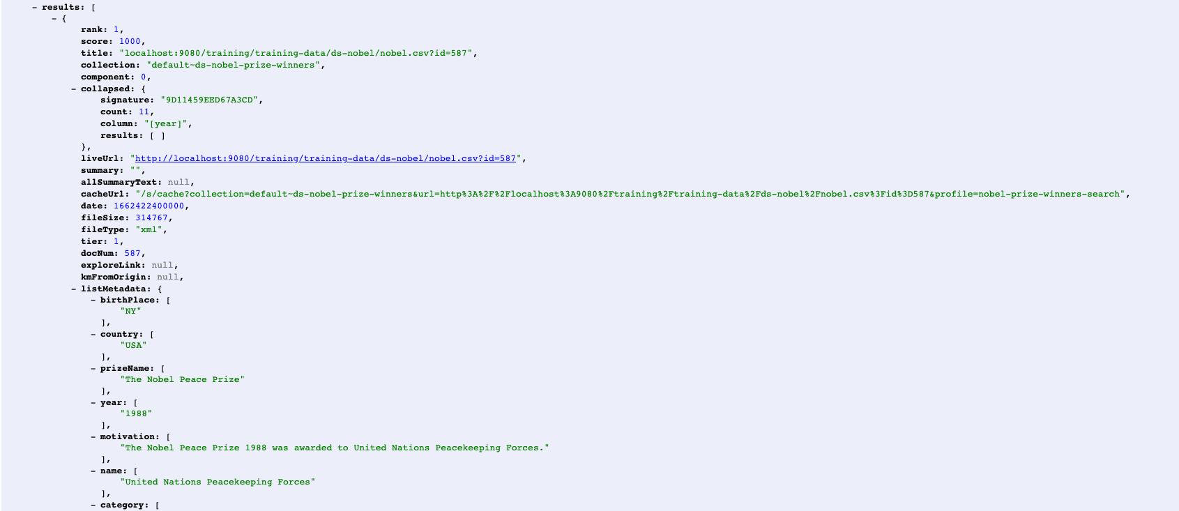 exercise configure result collapsing 05