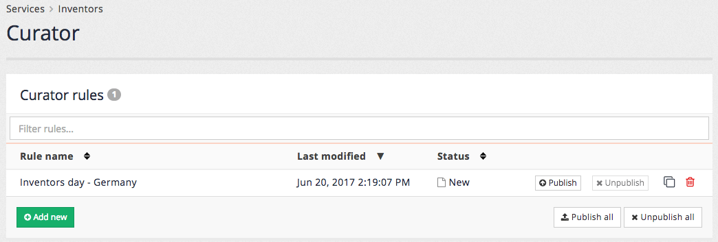 exercise create a simple message curator rule 09