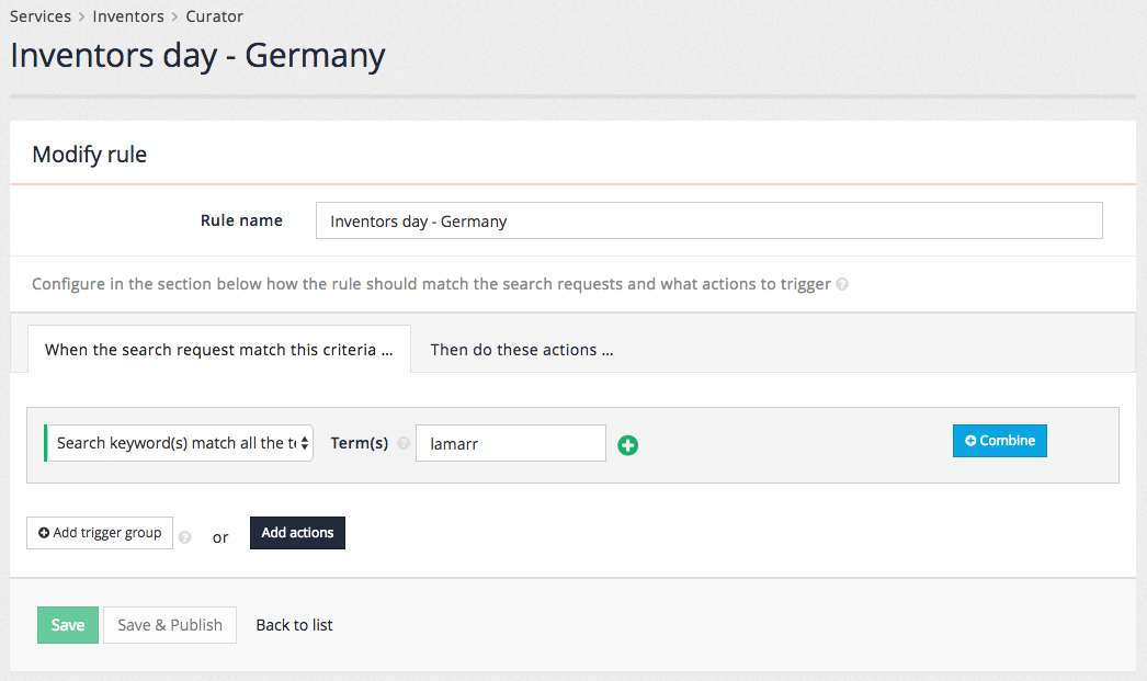 exercise create a simple message curator rule 12
