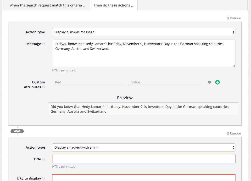 exercise create a simple message curator rule 13