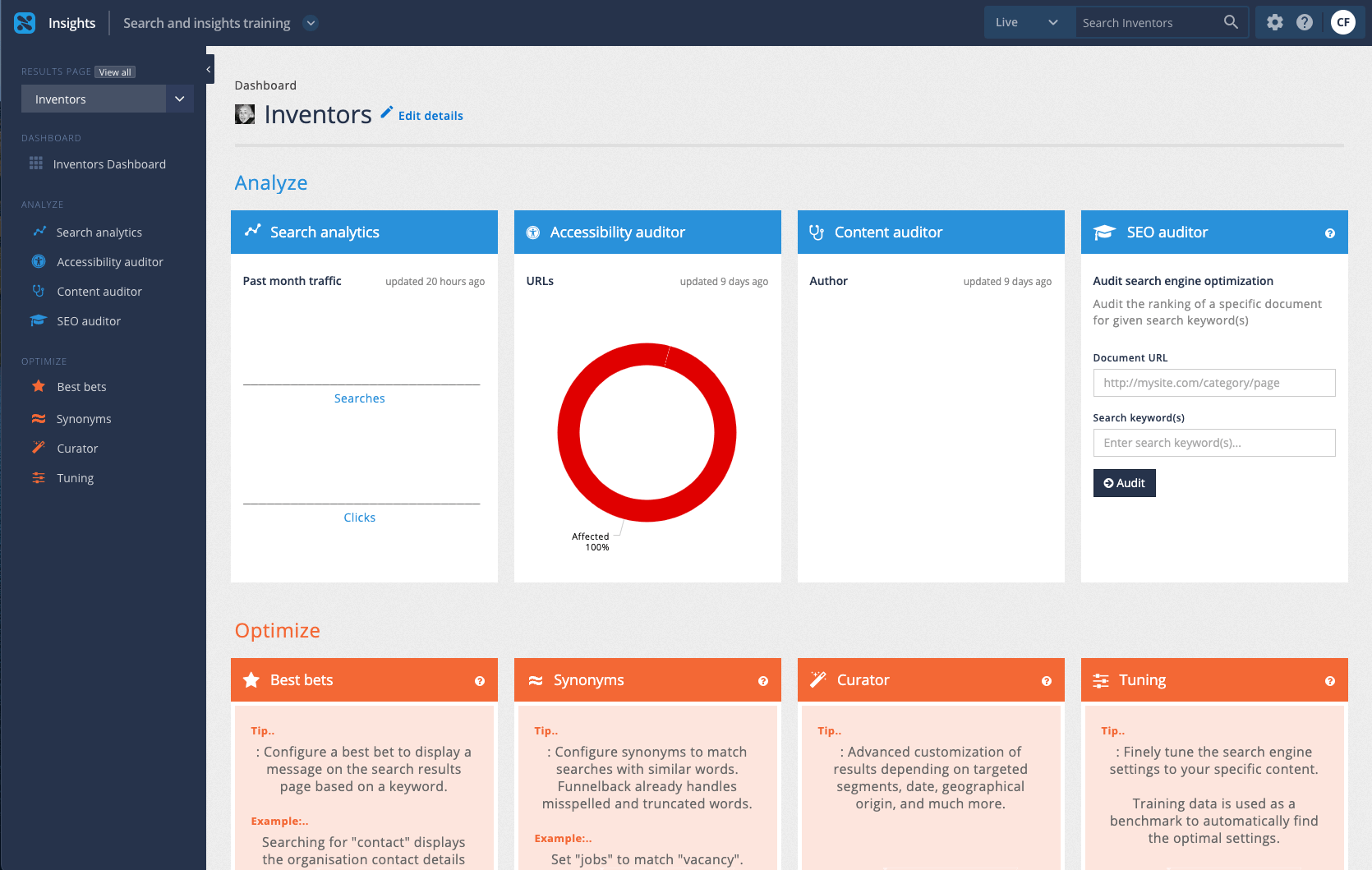 exercise creating a best bet 03