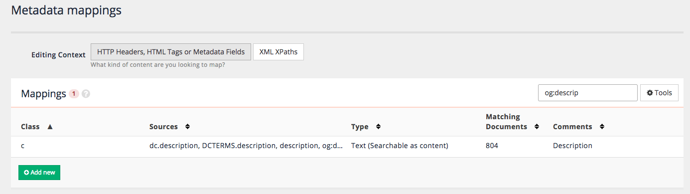 exercise customise metadata field mappings 01