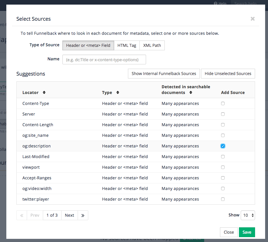 exercise customise metadata field mappings 03