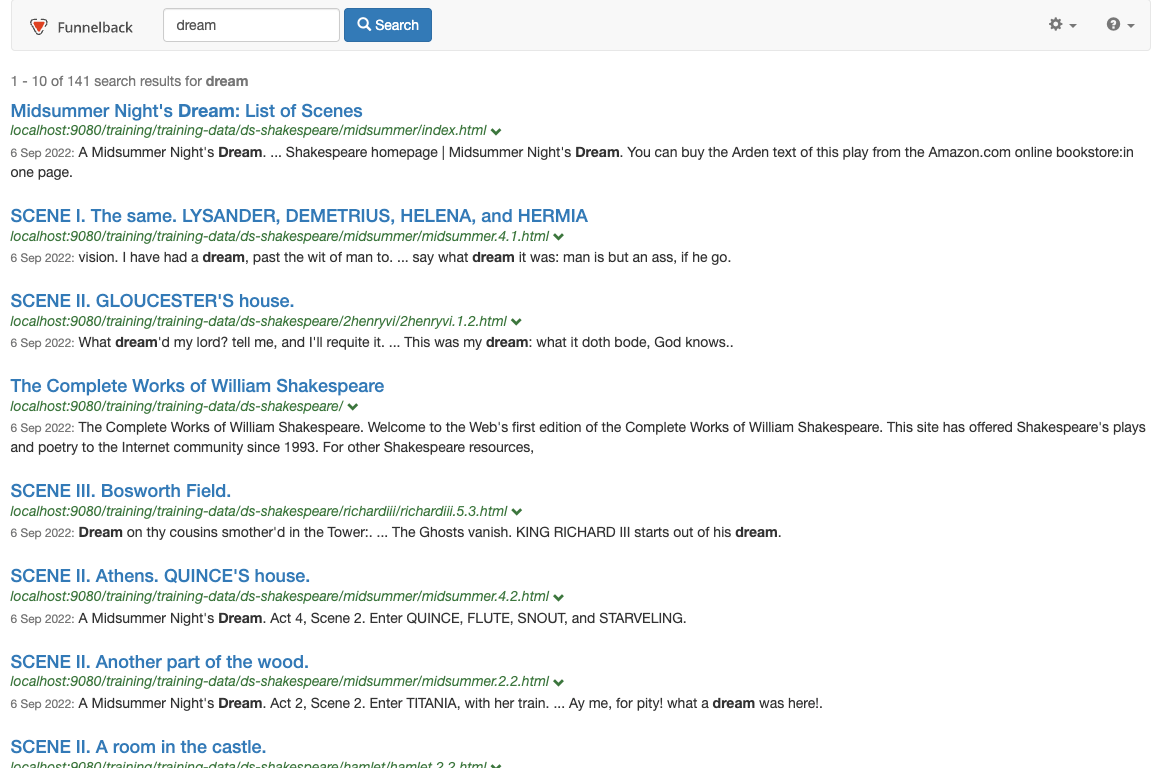 exercise define a results page scope 05