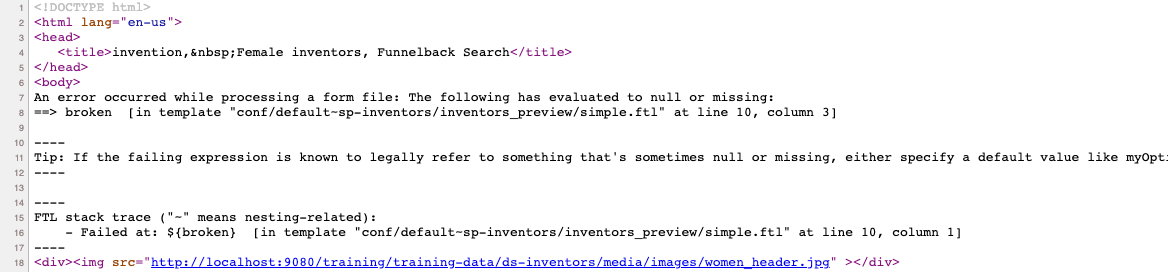 exercise enable template debugging 07