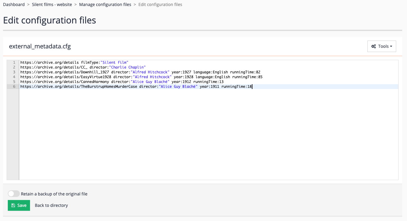 exercise external metadata 02