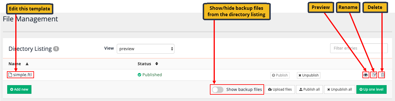 exercise preview and publish template changes 05