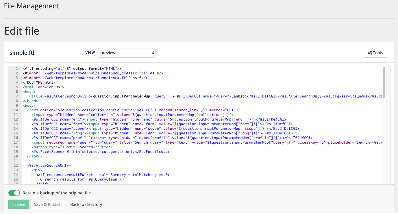 exercise preview and publish template changes 06