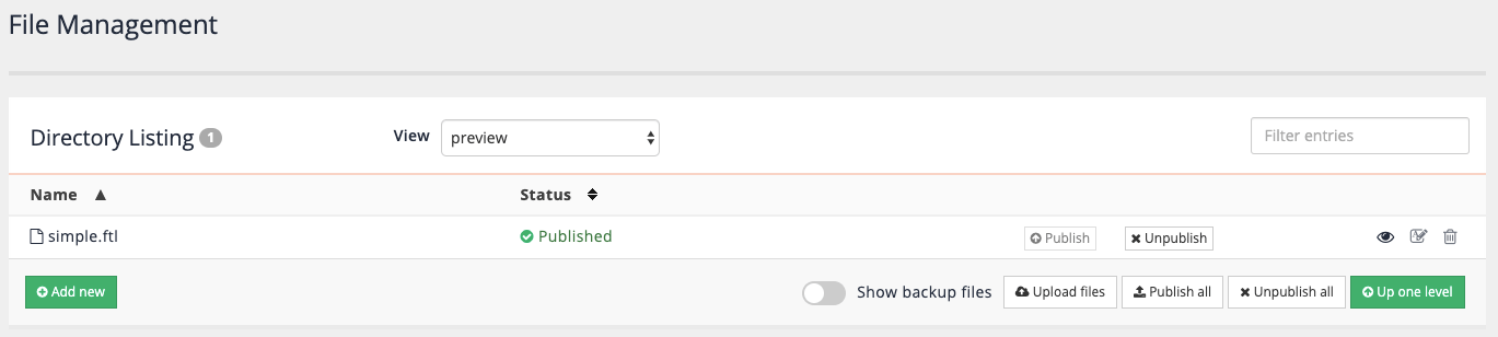 exercise preview and publish template changes 09