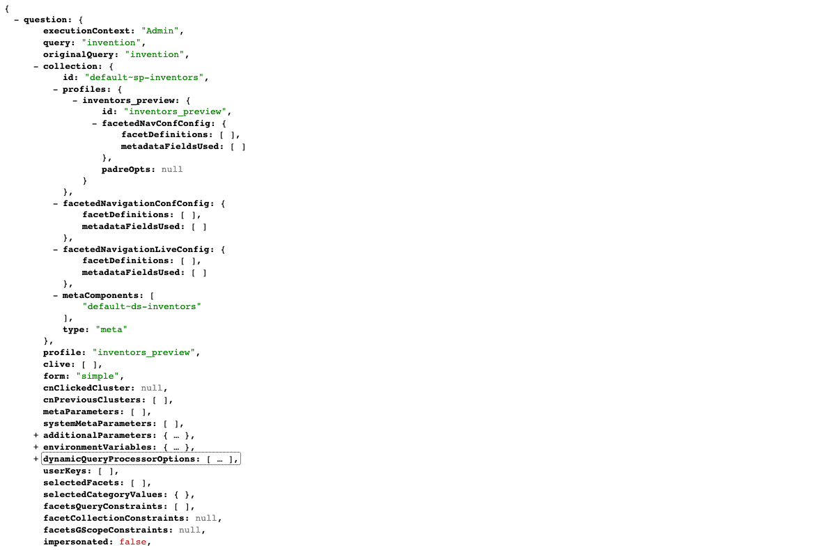 exercise viewing the data model for a search as xml or json 03