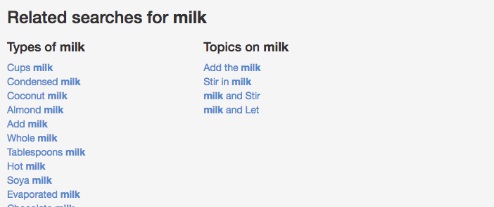 exercise related searches contextual navigation 01