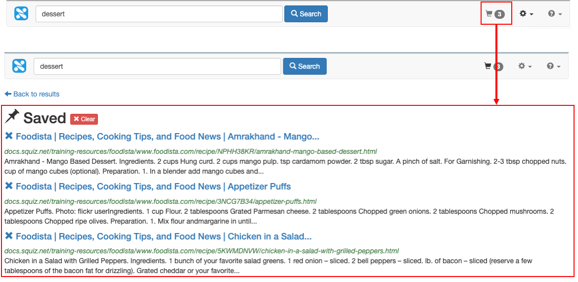 exercise search result shortlisting 03