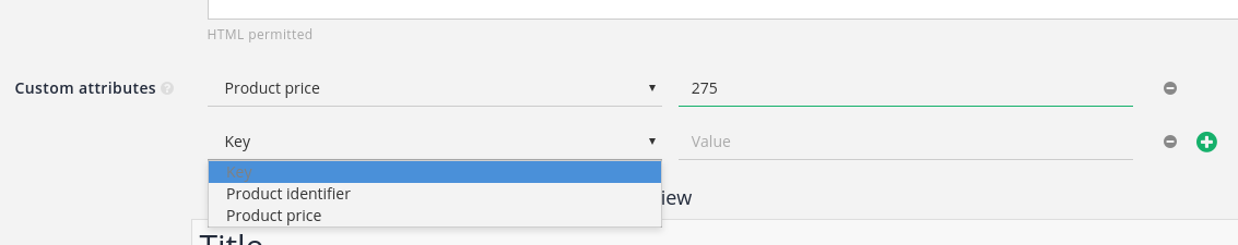 ui modern curator custom fields collection cfg