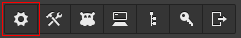 system config toolbar button