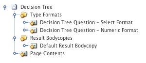 Additional dependant assets on the decision tree