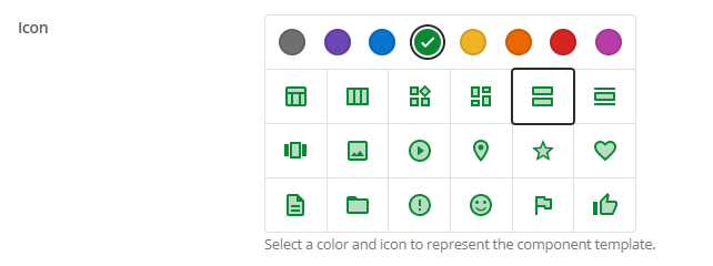 image$6.0.0 icon selection component templates