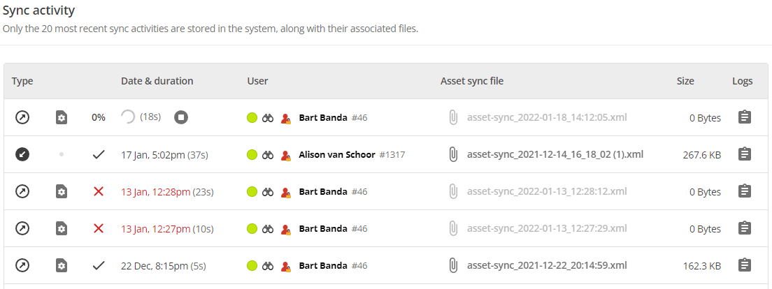 6.18 sync activity