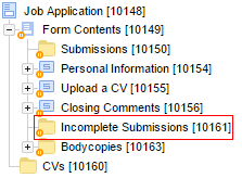multi step custom form incomplete submissions