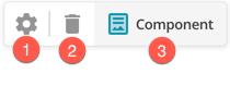 Component toolbar