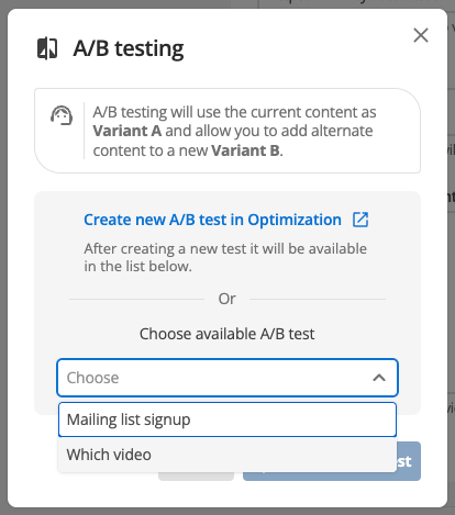 connect test from page builder