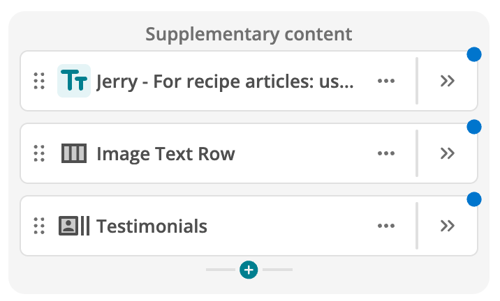 Starter content notifications in a single zone
