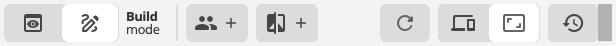 actions toolbar