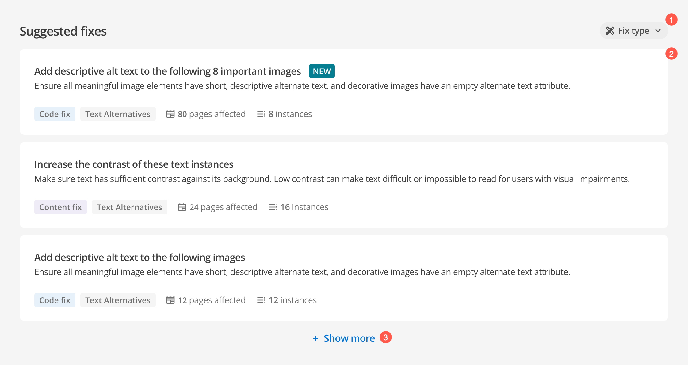 a11y auditor suggested fixes