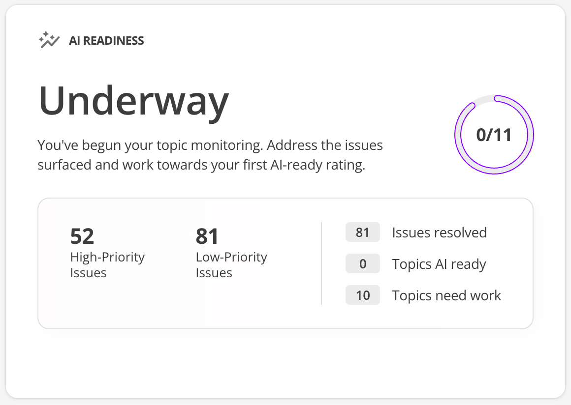 content health deep scan complete